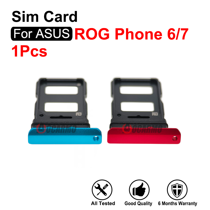Gaming Console Rog - Blue Red Sim Tray For ASUS