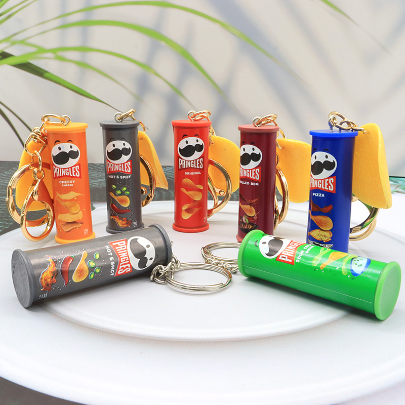 Gaming Console Keychain - Creative Potato Chip Keychain - Realistic