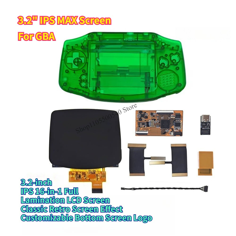 Gaming Console Logo - 3.2-Inch IPS MAX Laminated LCD Screen