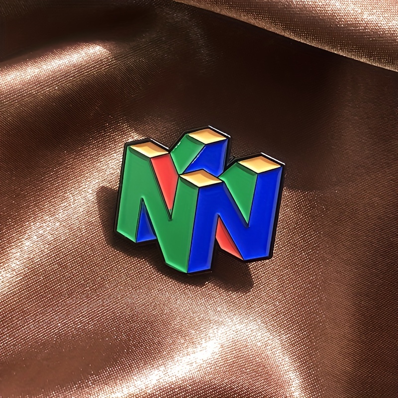 Gaming Console Logo - N64 Logo Gaming Enamel Pin –