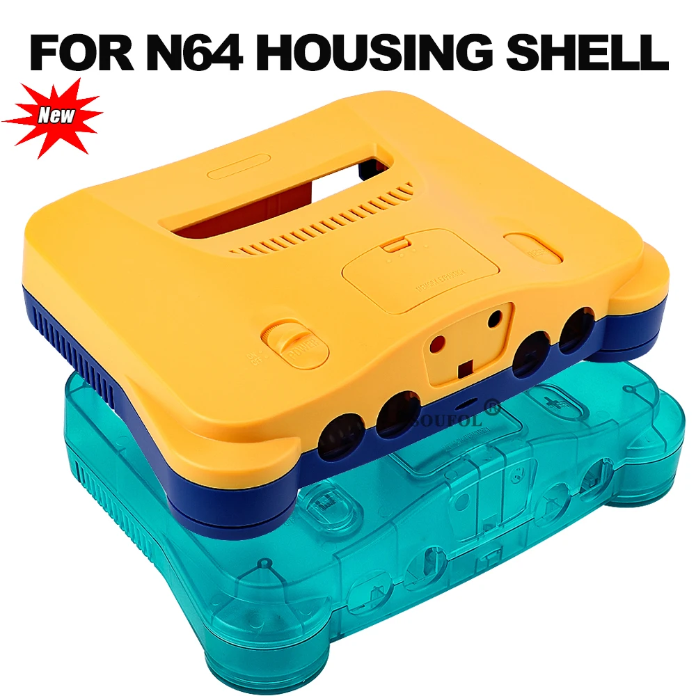Retro.Gaming Console Yellow - Limited Yellow Blue For N64 Retro