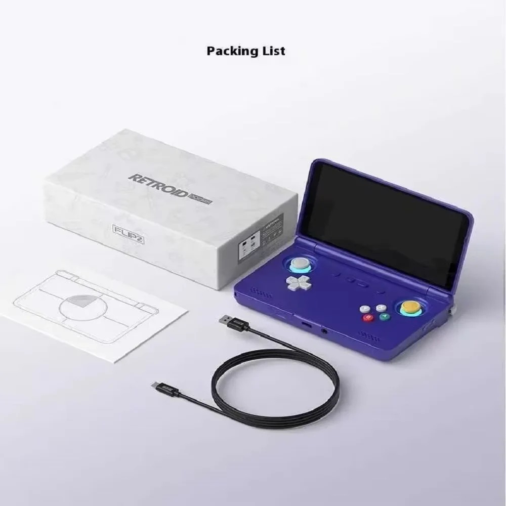 Retroid Pocket Flip 2 Handheld - огляд і ціна Gaming Console Handheld Android