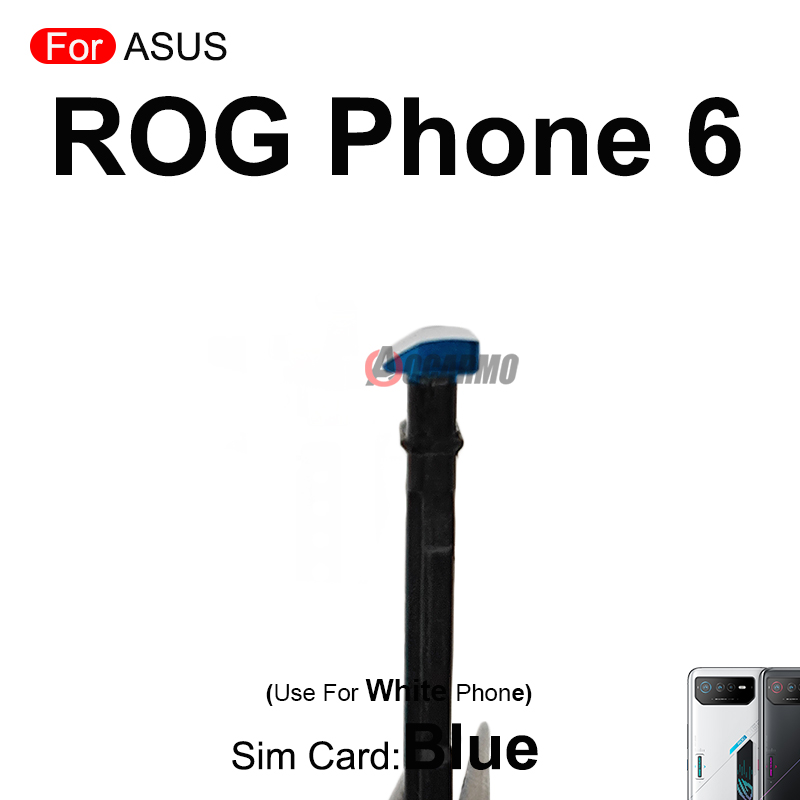 Blue Red Sim Tray For ASUS ROG - огляд і ціна Gaming Console Rog