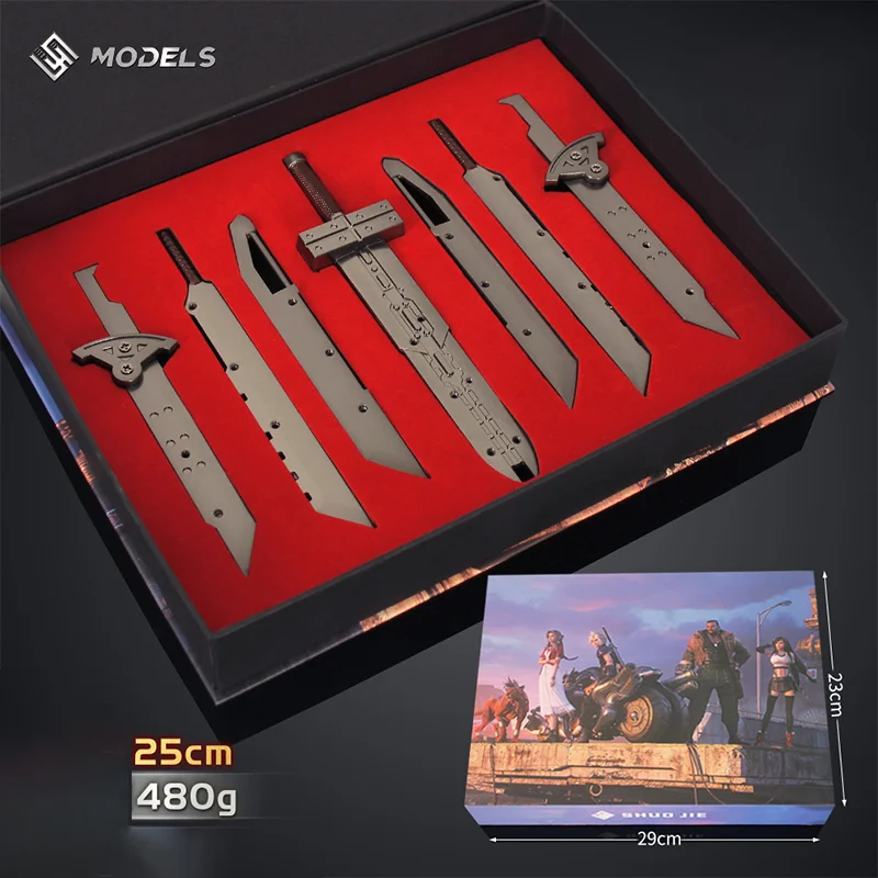 25cm Cloud Buster Sword Fantas - огляд і ціна Gaming Console Cloud
