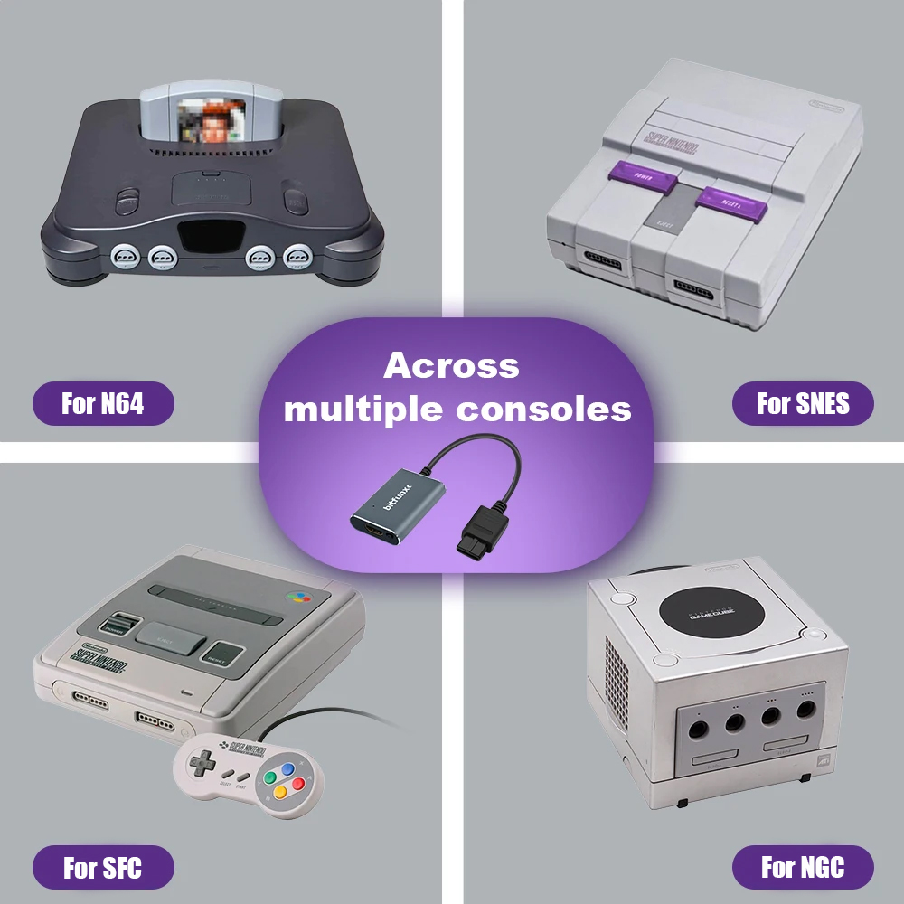 Bitfunx 720P Svideo / AV To HD - огляд і ціна Gaming Console In Tv