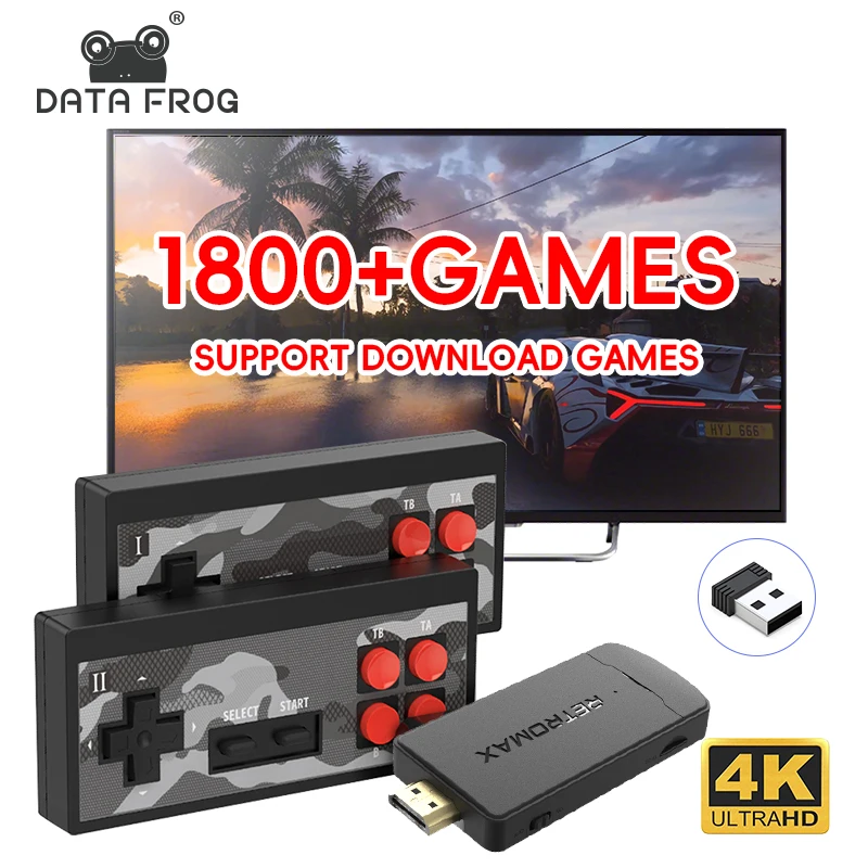 DATA FROG Portable Wireless Ga - огляд і ціна Gaming Console Old School