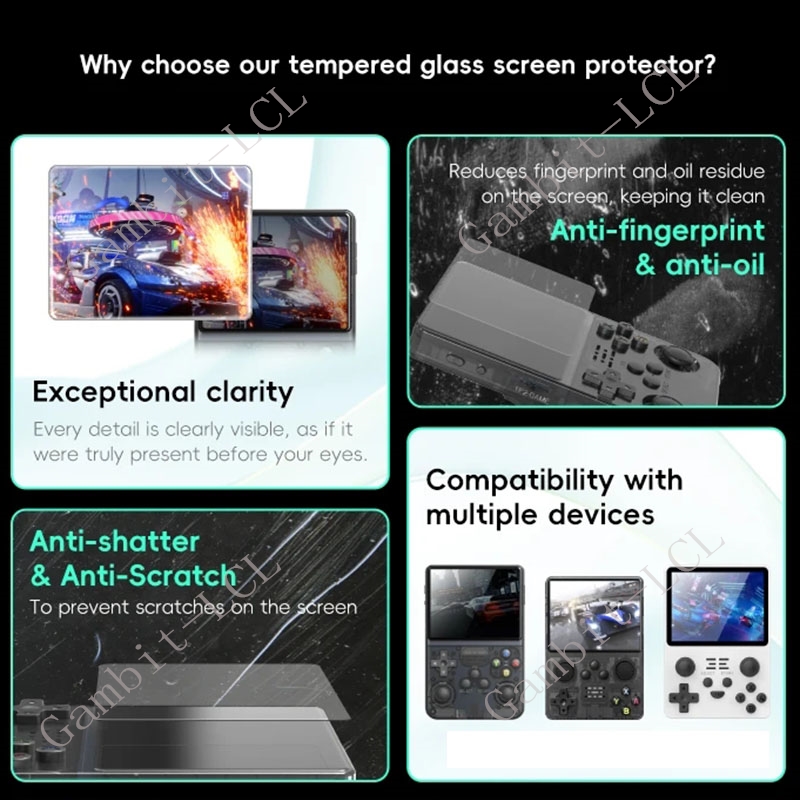 2PCS FOR ANBERNIC RG40XX H Han - огляд і ціна Gaming Console Anbernic