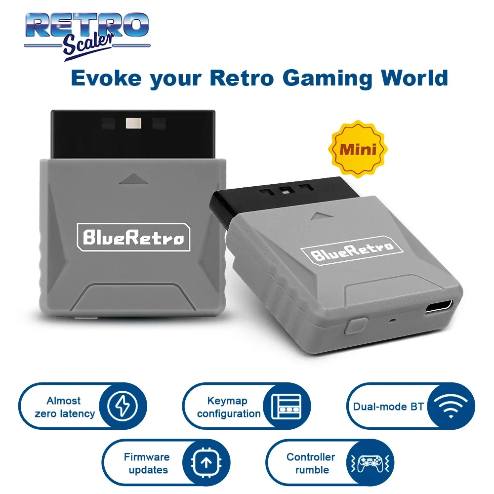 RetroScaler Mini Blueretro Rec - огляд і ціна Gaming Console Xbox