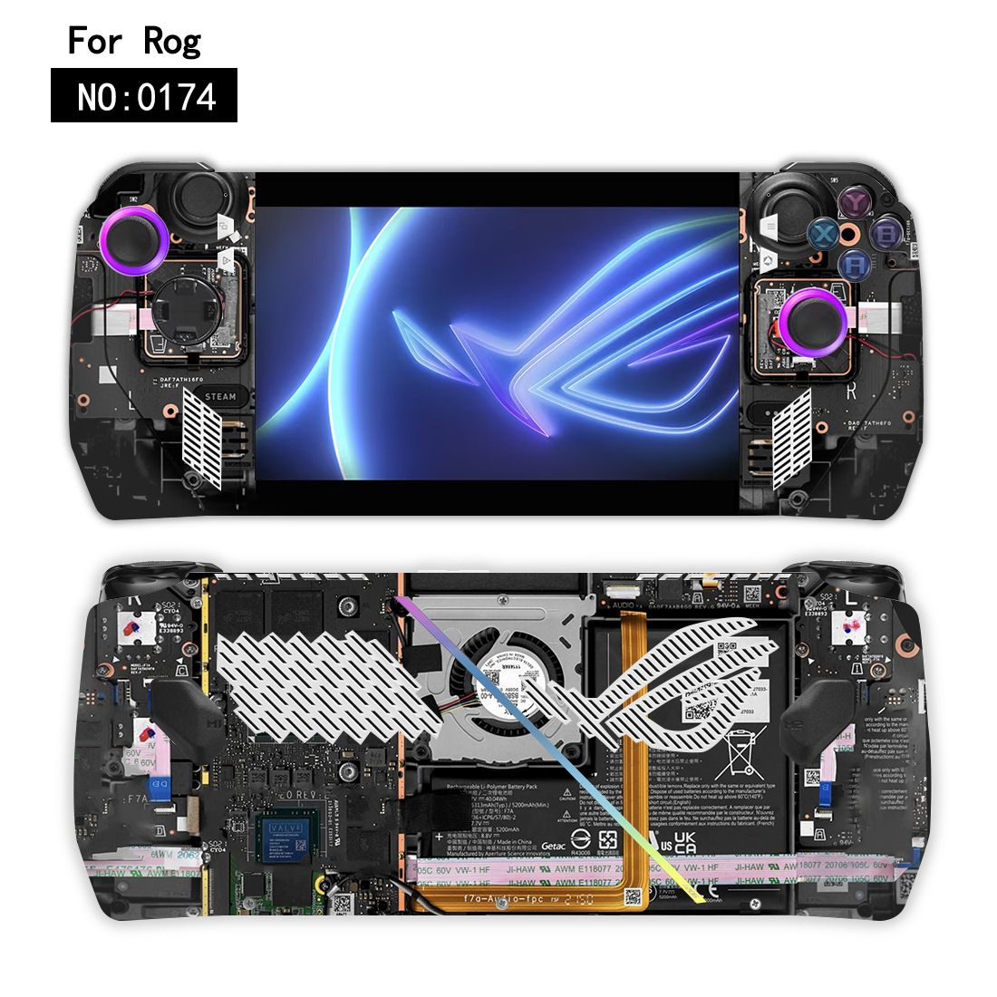 New Stickers Cover Case For As - огляд і ціна Gaming Console Rog