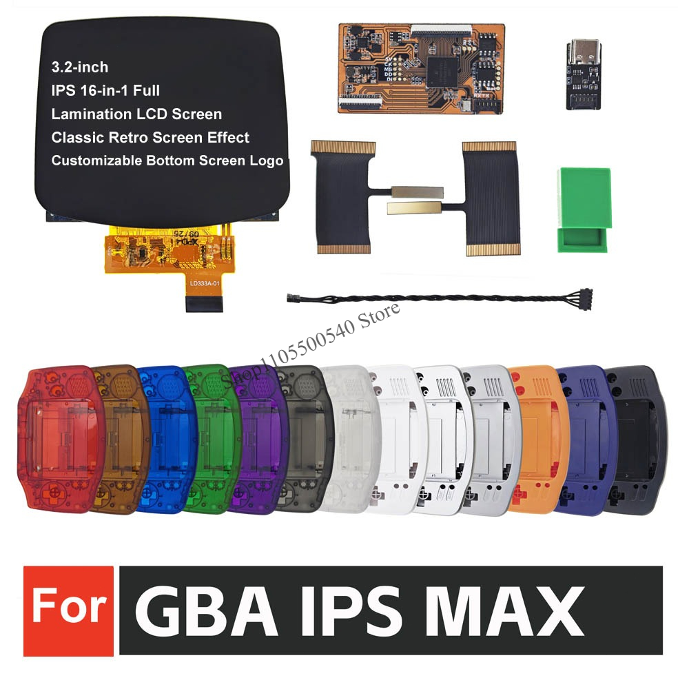3.2-Inch IPS MAX Laminated LCD - огляд і ціна Gaming Console Logo