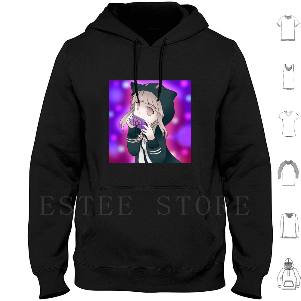 Chiaki Nanami Hoodies Long Sle - огляд і ціна Gaming Console Keychain