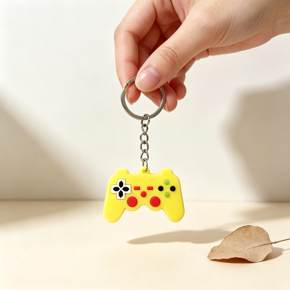 10PCS Creative Cute PVC GamePa - огляд і ціна Gaming Console Keychain