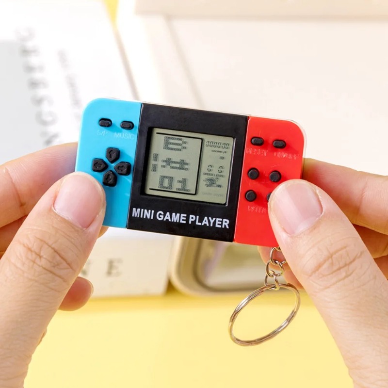 Retro Classic Tetris Game Hand - огляд і ціна Gaming Console Keychain