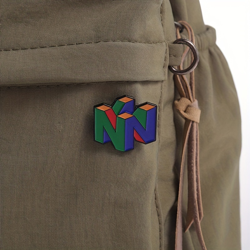 N64 Logo Gaming Enamel Pin – R - огляд і ціна Gaming Console Logo