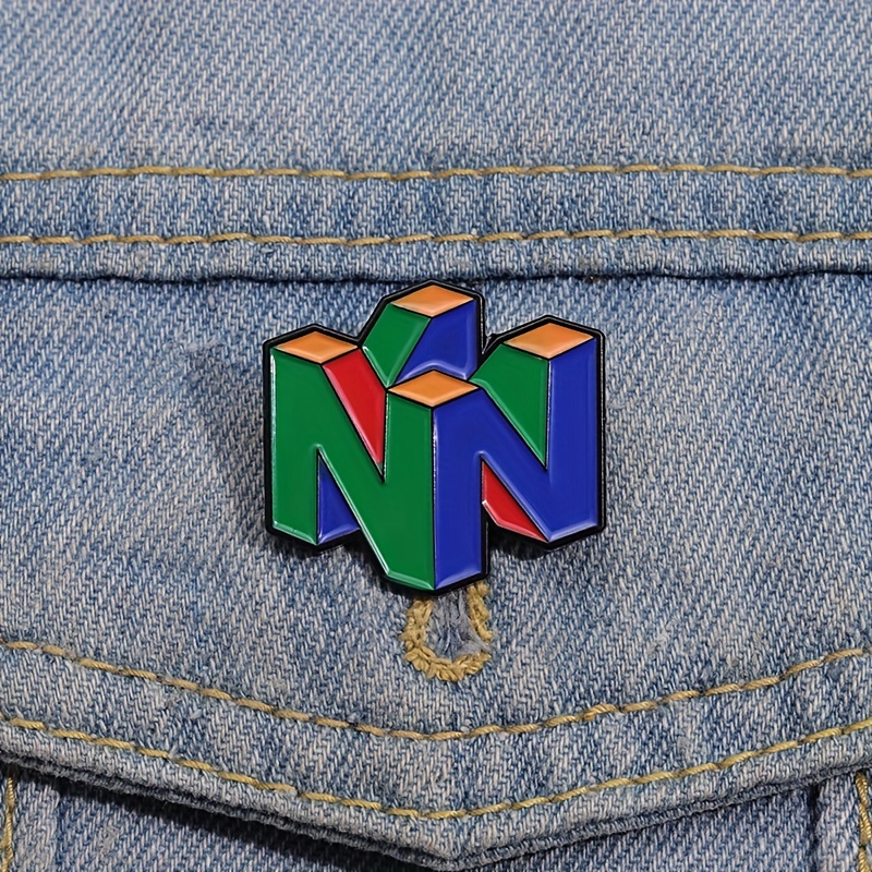 N64 Logo Gaming Enamel Pin – R - огляд і ціна Gaming Console Logo