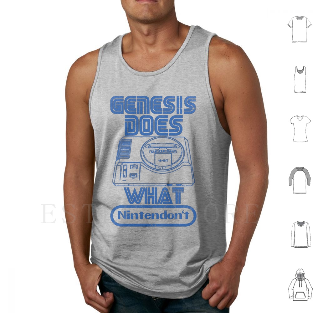 The Console Wars Tank Tops Ves - огляд і ціна Gaming Console Old School