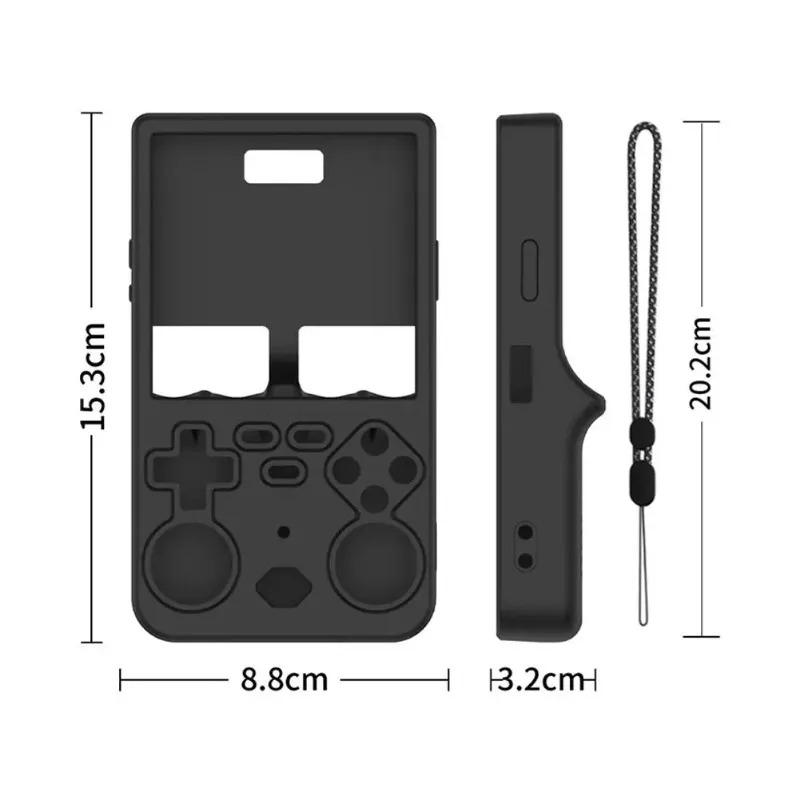 Silicone Protective Case For R - огляд і ціна Gaming Console R36 Ultra
