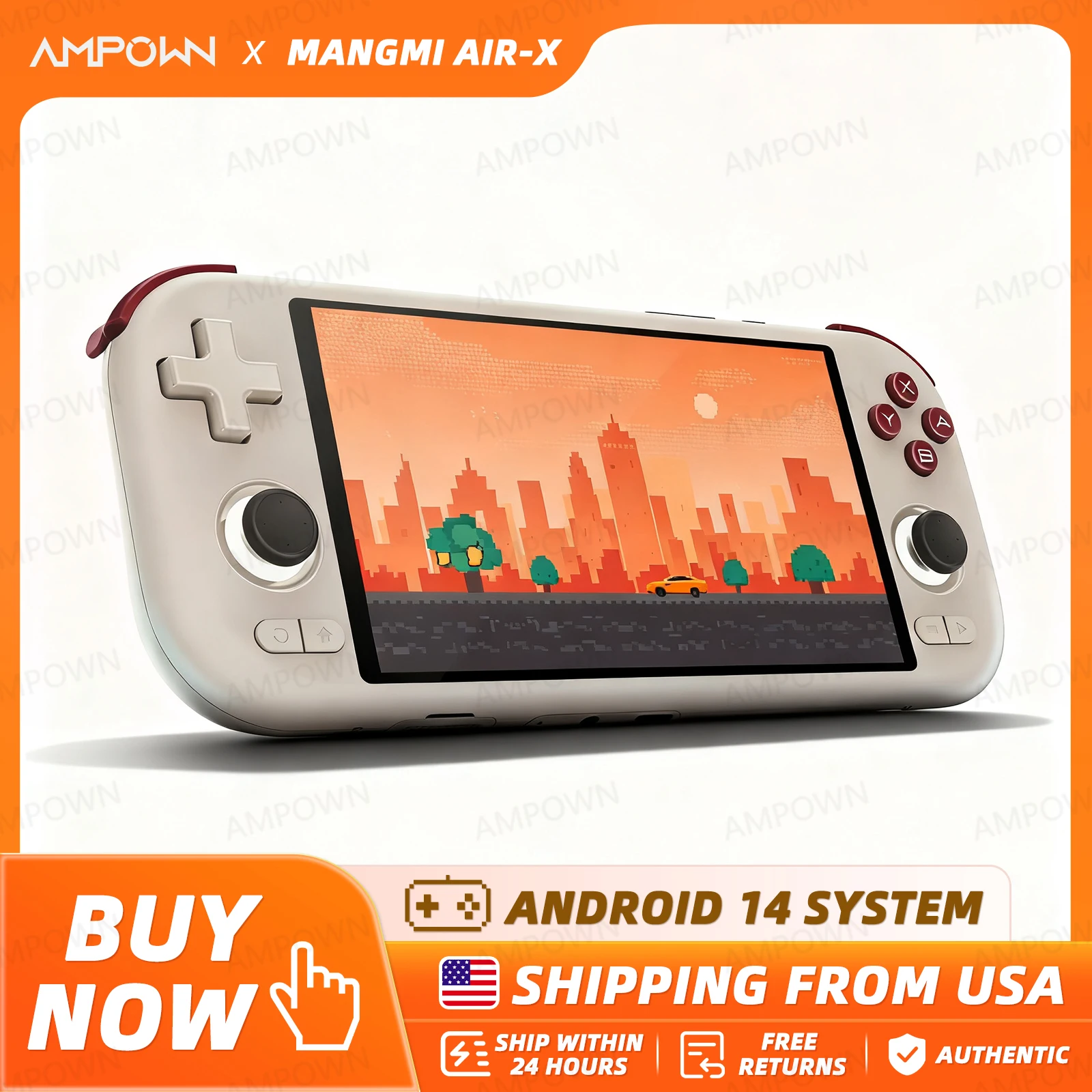 MANGMI AIR X Handheld Game Con - огляд і ціна Gaming Console Handheld Android