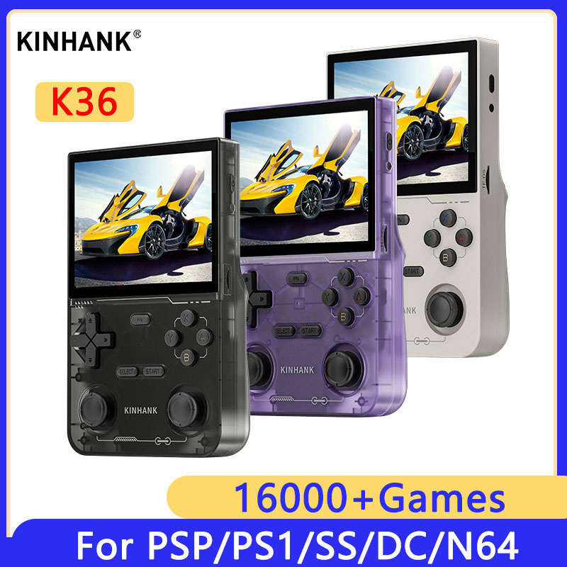 KINHANK K36 Retro Handheld Vid - огляд і ціна Gaming Console R36 Ultra
