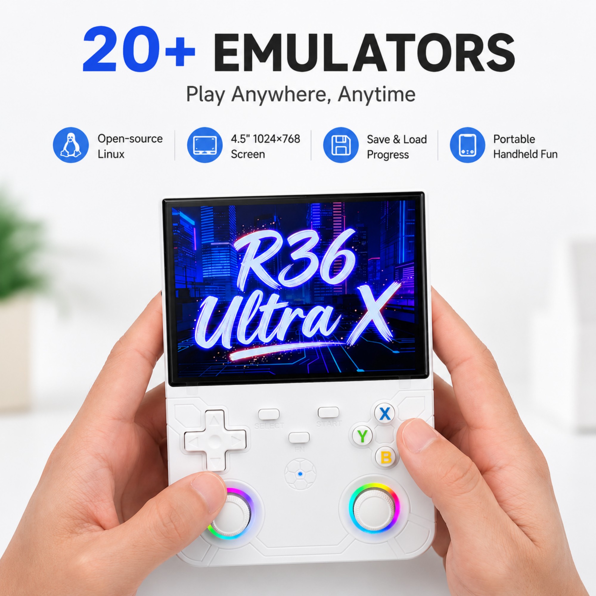 Retro Handheld Game Console R3 - огляд і ціна Gaming Console R36 Ultra