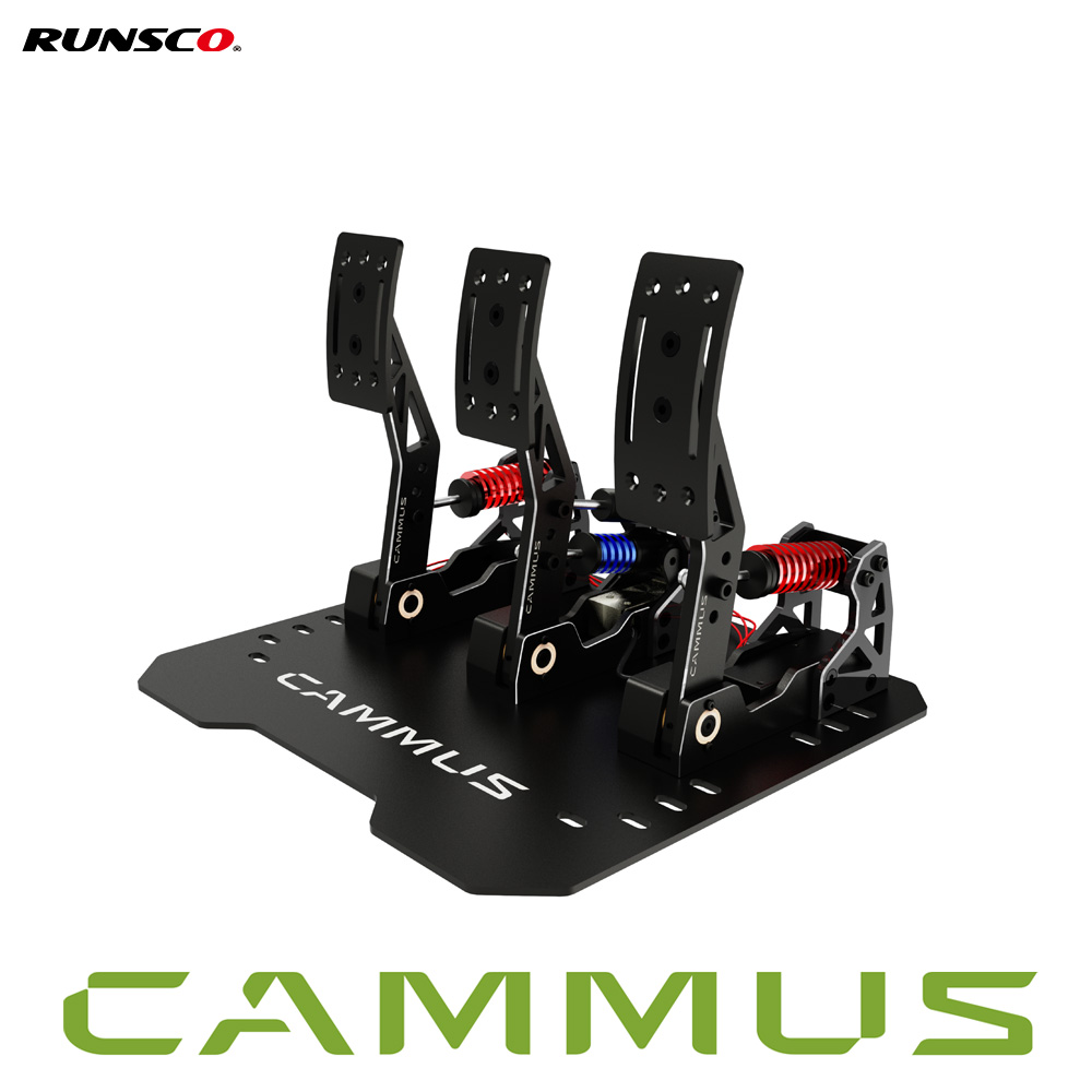 CAMMUS LC100 Load Cell Pedals  - огляд і ціна Racing Pedal Set