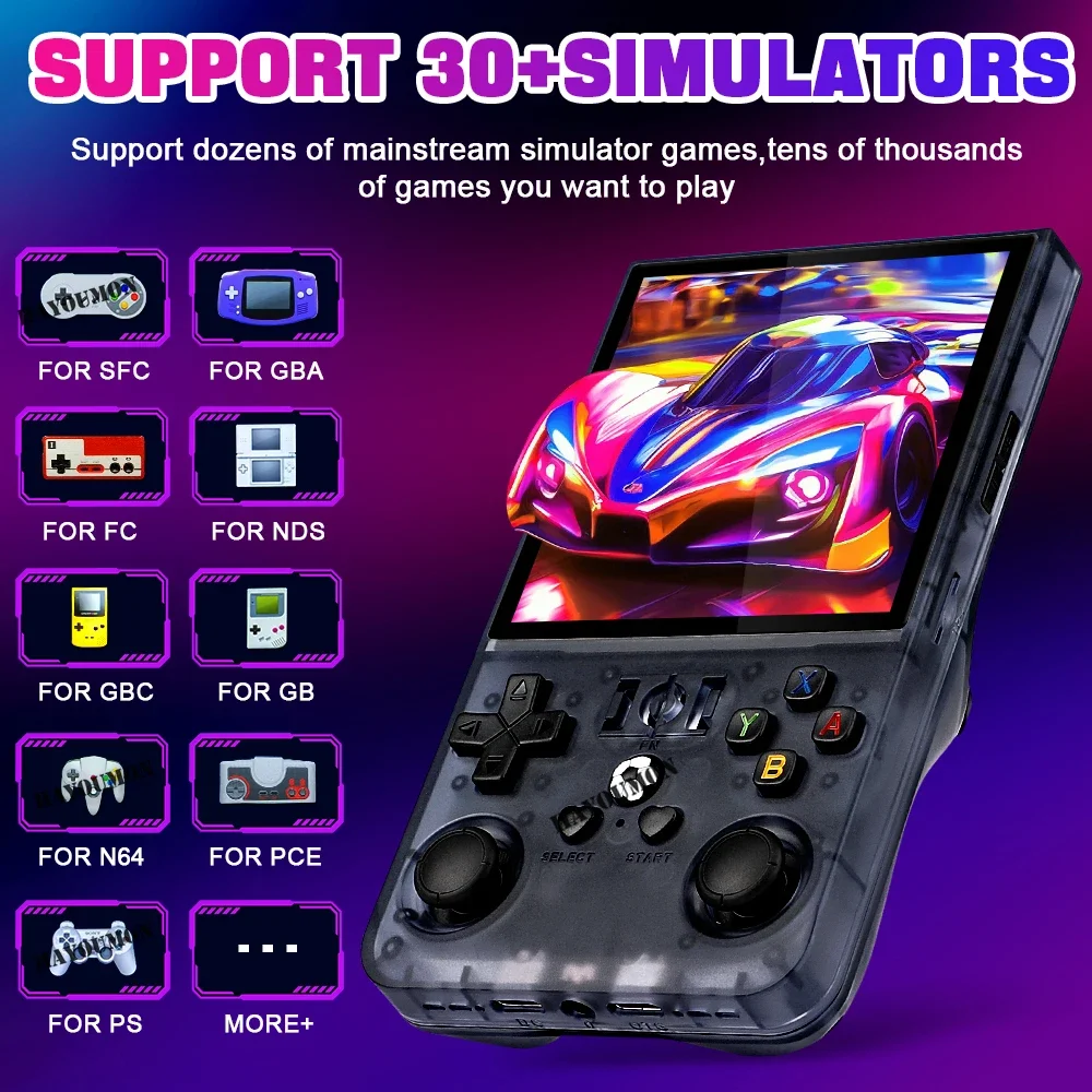 NEW R36MAX Handheld Retro Game - огляд і ціна Gaming Console R36 Ultra