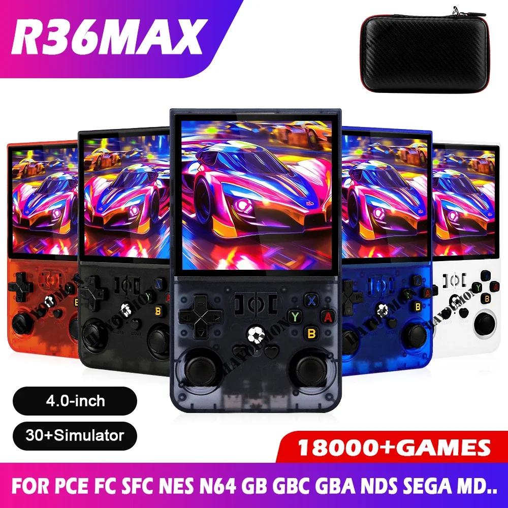 NEW R36MAX Handheld Retro Game - огляд і ціна Gaming Console R36 Ultra