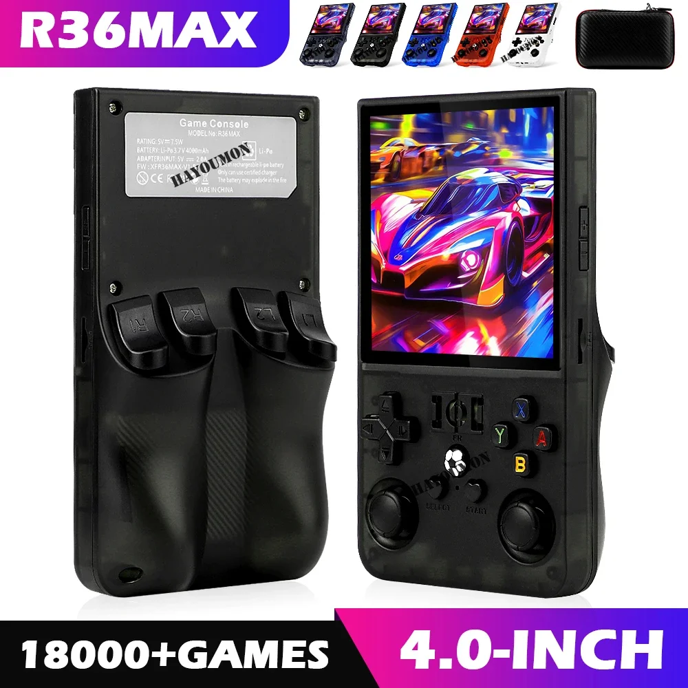 NEW R36MAX Handheld Retro Game - огляд і ціна Gaming Console R36 Ultra