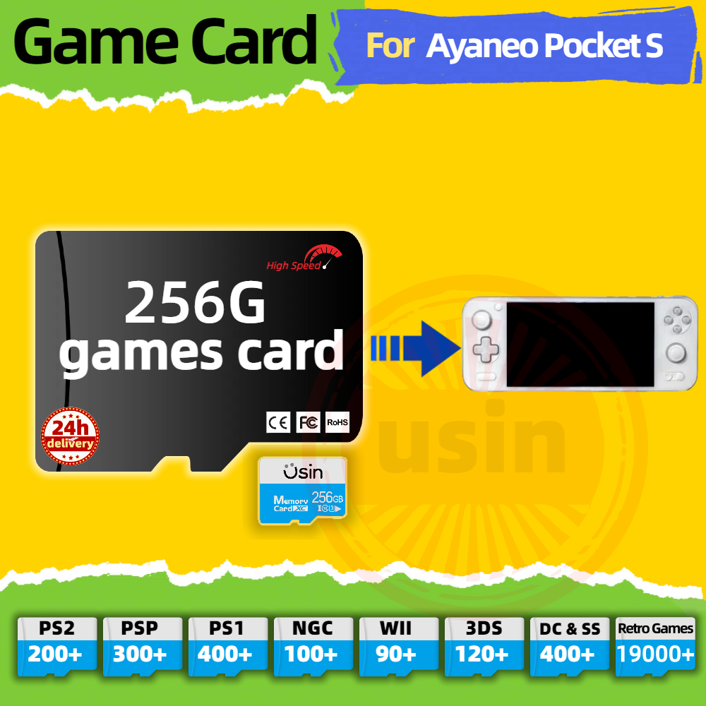 Game Card For Ayaneo Pocket S  - огляд і ціна Gaming Console Handheld Android
