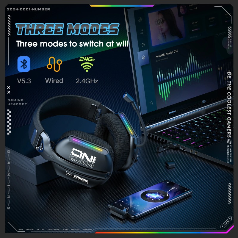 ONIKUMA GT808 Gaming Headset W - огляд і ціна Gaming Console In Amazon