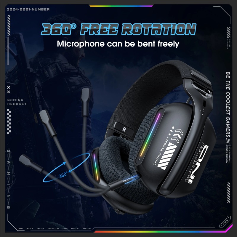ONIKUMA GT808 Gaming Headset W - огляд і ціна Gaming Console In Amazon