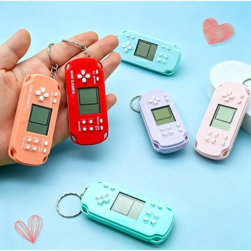 Keychain Videogames Mini Handh - огляд і ціна Gaming Console Old School