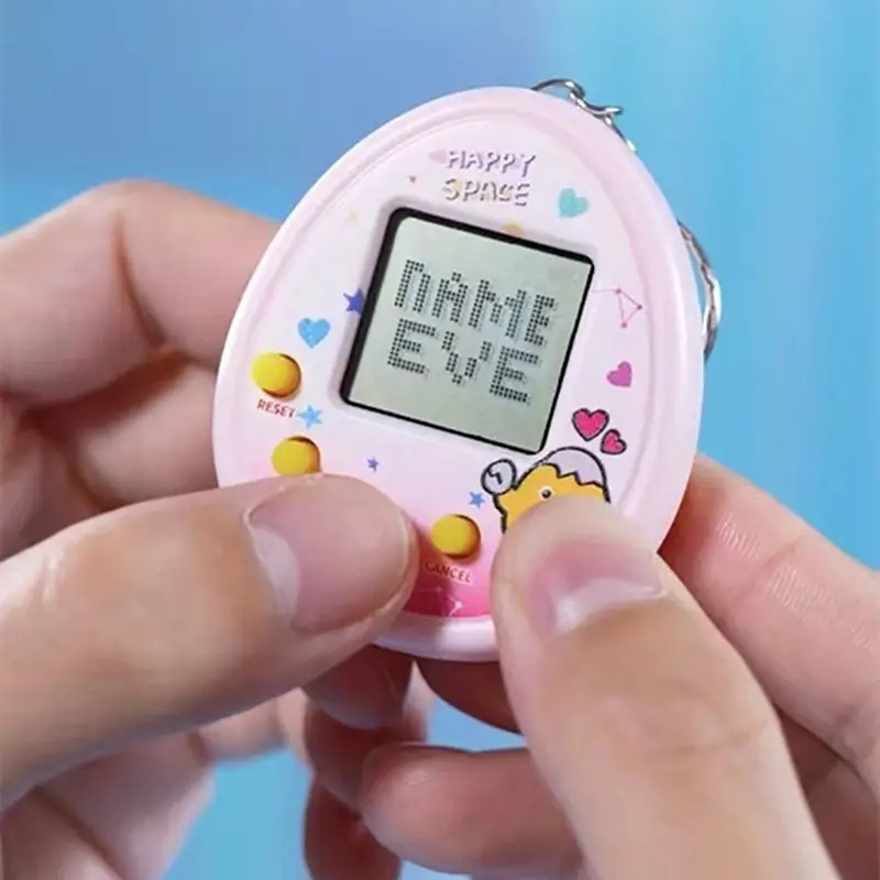 Cute Cartoon Handheld Virtual  - огляд і ціна Gaming Console Keychain