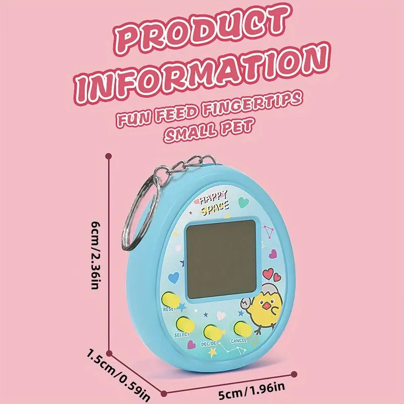 Cute Cartoon Handheld Virtual  - огляд і ціна Gaming Console Keychain