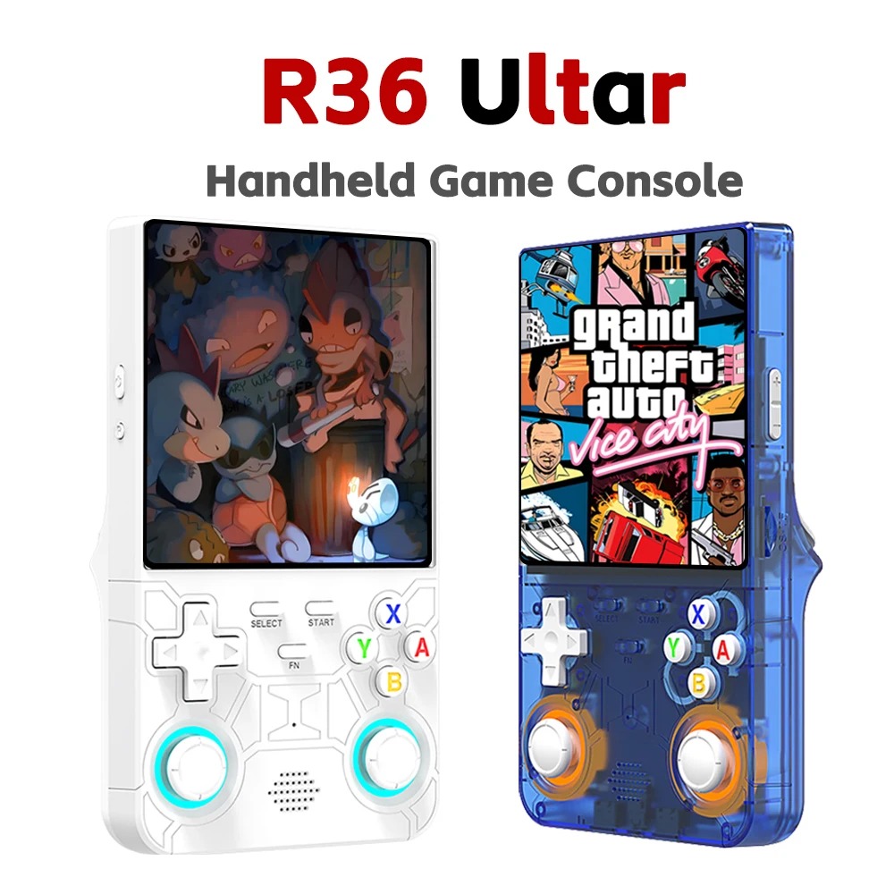 Retro handheld game New R36 ul - огляд і ціна Gaming Console R36 Ultra