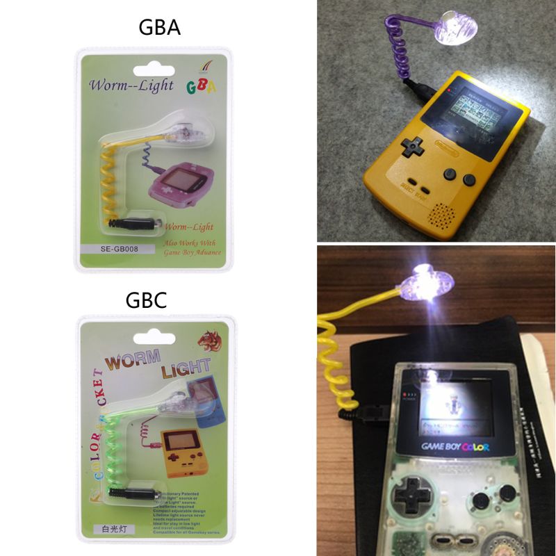 Worm Screen Light LED Illumina - огляд і ціна Gaming Console Nintendo