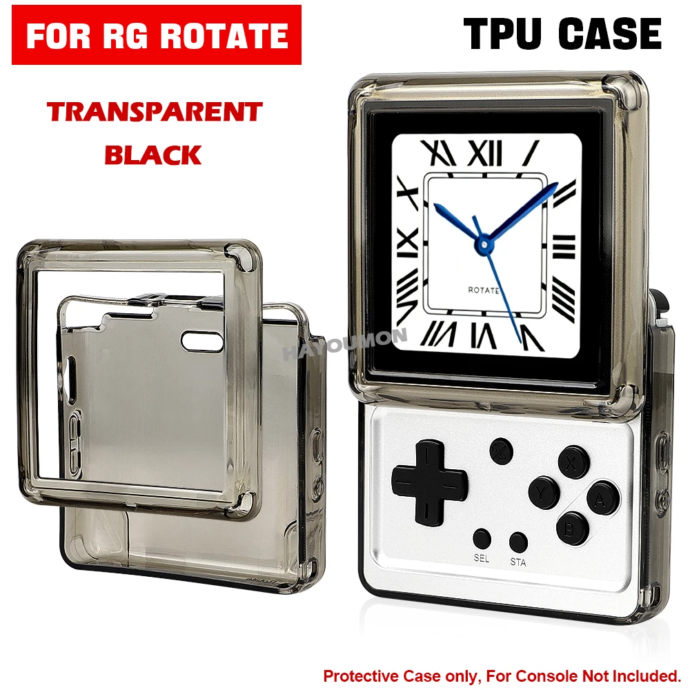 Clear Black TPU Game Console C - огляд і ціна Gaming Console Anbernic