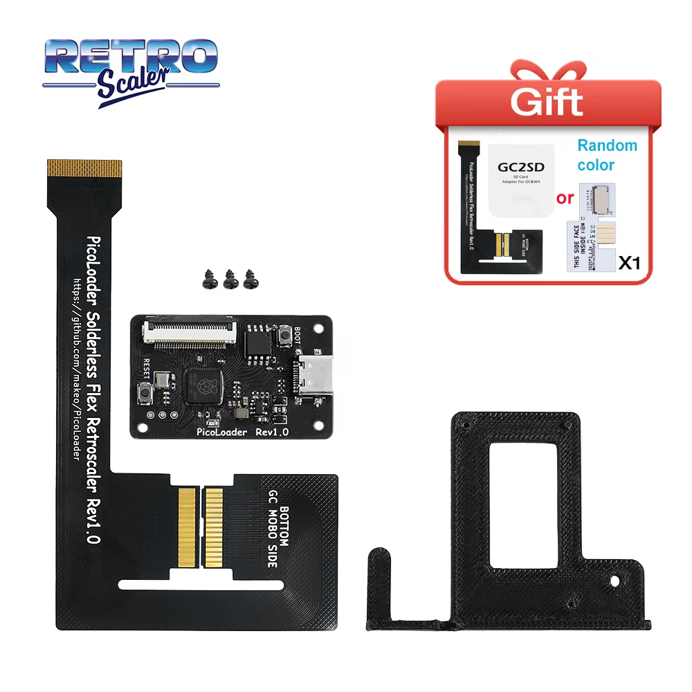 RetroScaler Black PicoLoader F - огляд і ціна Gaming Console Nintendo